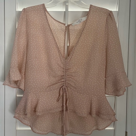ASTR - the label - Medium pale pink blouse - Picture 1 of 3